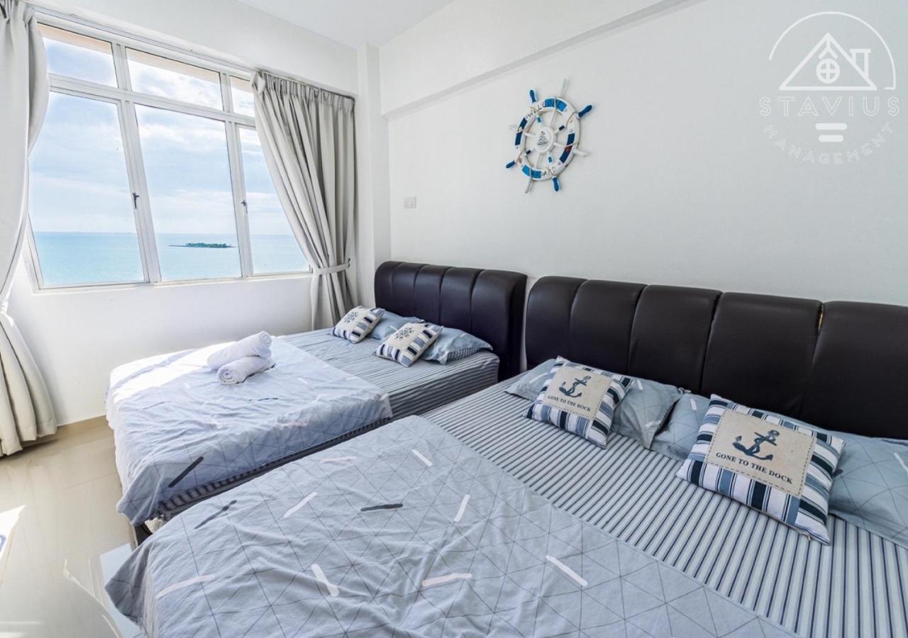 Port Dickson 10Pax 3Br Glory Beach Resort Seaview Dış mekan fotoğraf