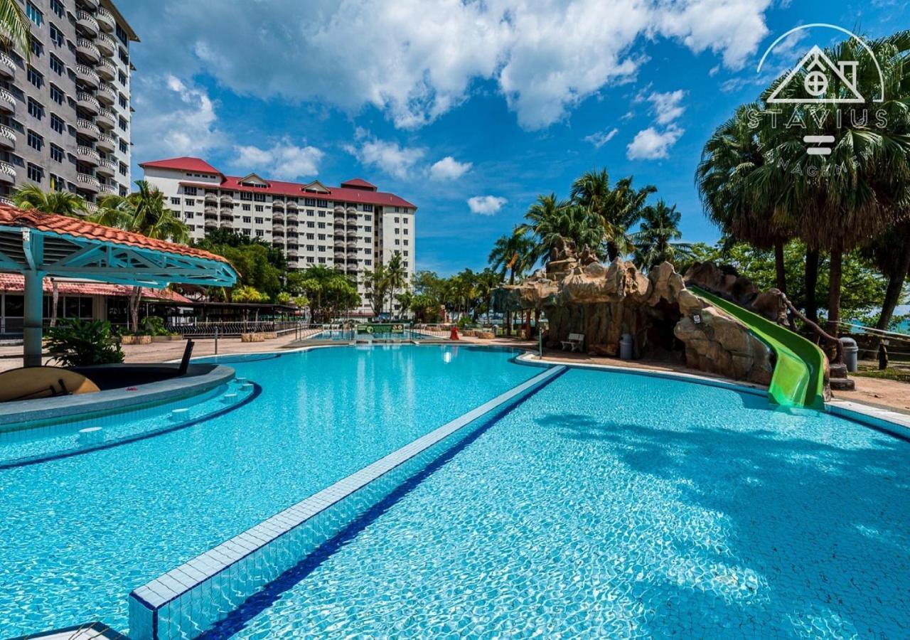 Port Dickson 10Pax 3Br Glory Beach Resort Seaview Dış mekan fotoğraf