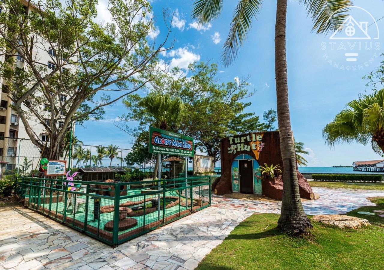 Port Dickson 10Pax 3Br Glory Beach Resort Seaview Dış mekan fotoğraf
